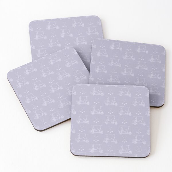 Item preview, Tonal Golf Carts & Clubs on Pastel Purple designed and sold by KSimpson838.