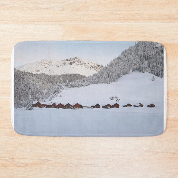 Item preview, Alpine Houses in Steg Valley designed and sold by AKI | Art Kode of Imagination.