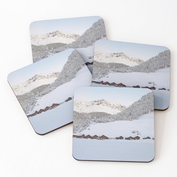 Item preview, Alpine Houses in Steg Valley designed and sold by AKI | Art Kode of Imagination.