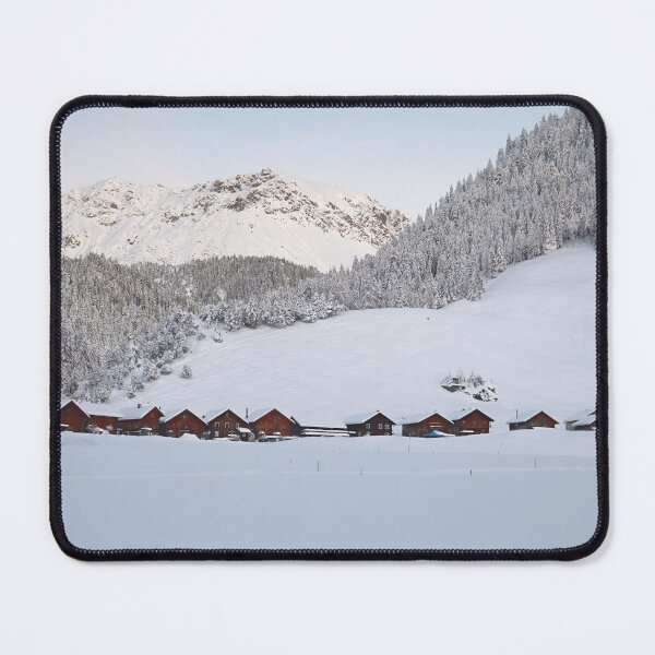 Item preview, Alpine Houses in Steg Valley designed and sold by AKI | Art Kode of Imagination.