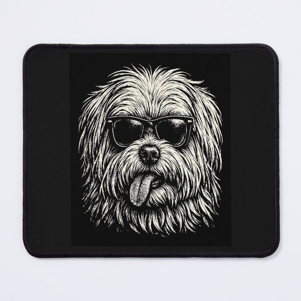 Item preview, Maltese Sticking Tongue Out In Playful attitude Animal Meme designed and sold by erozzz.