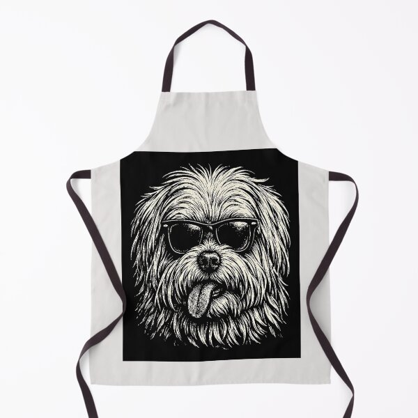 Item preview, Maltese Sticking Tongue Out In Playful attitude Animal Meme designed and sold by erozzz.