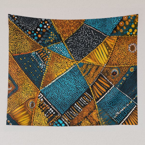 Item preview, Aboriginal Inspired Art - Tribal Cultural Design designed and sold by GrinGalore.