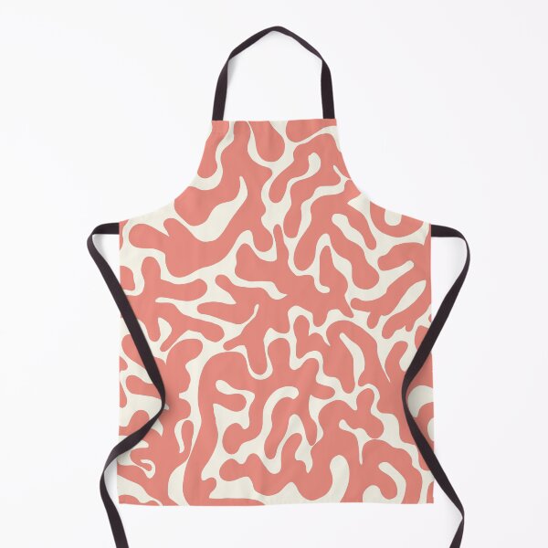 Item preview, Coral Pink White Organic Camouflage Pattern designed and sold by artievarudzite.