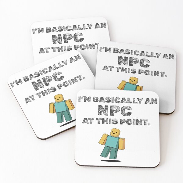 Item preview, I'm Basically an NPC at This Point designed and sold by The Sporty Nerd.