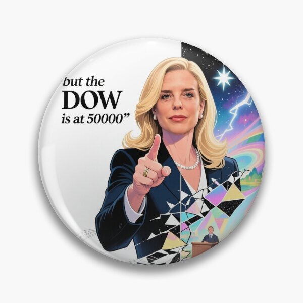 Item preview, The Dow is at 50000 designed and sold by Talpha.