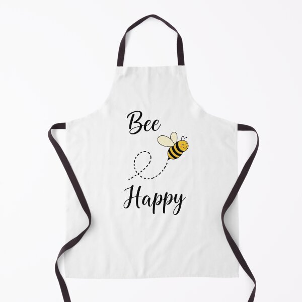 Item preview, Bee Happy - Cute Honey Bee Positive Quote Calligraphy designed and sold by StellasRealm.