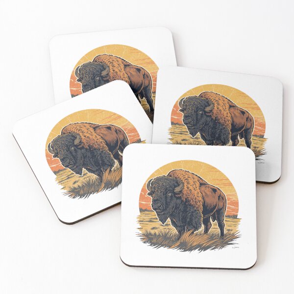 Item preview, Bison designed and sold by RisingWolfStudio.