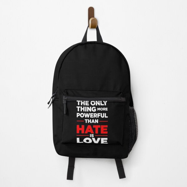 Item preview, the only thing more powerful than hate is love designed and sold by Uglyandcute.
