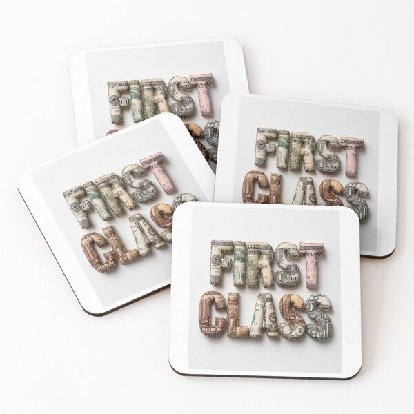 Item preview, First Class – Luxe Typography Glam Design designed and sold by Ignorant-Artist.