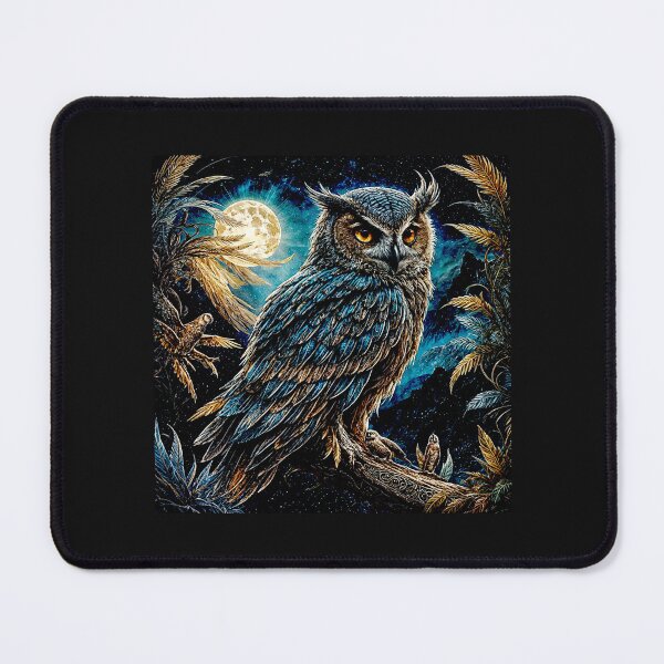 Item preview, Mystical Owl Under the Moonlight #6 designed and sold by Helios Be. Lavsh.