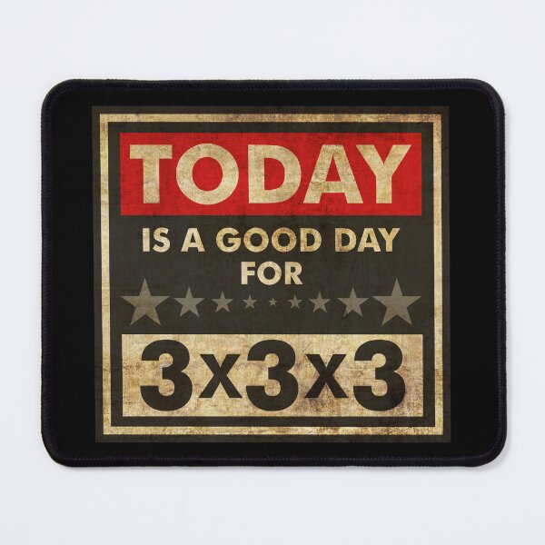 Item preview, Today Is A Good Day For 3x3x3 designed and sold by helenacooper.