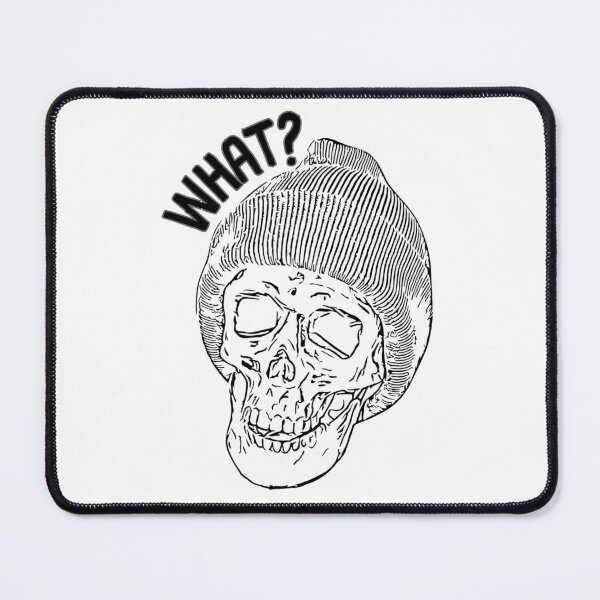 Item preview, Decoy Skeleton, What? (black design) designed and sold by Pencil on Paper CA.