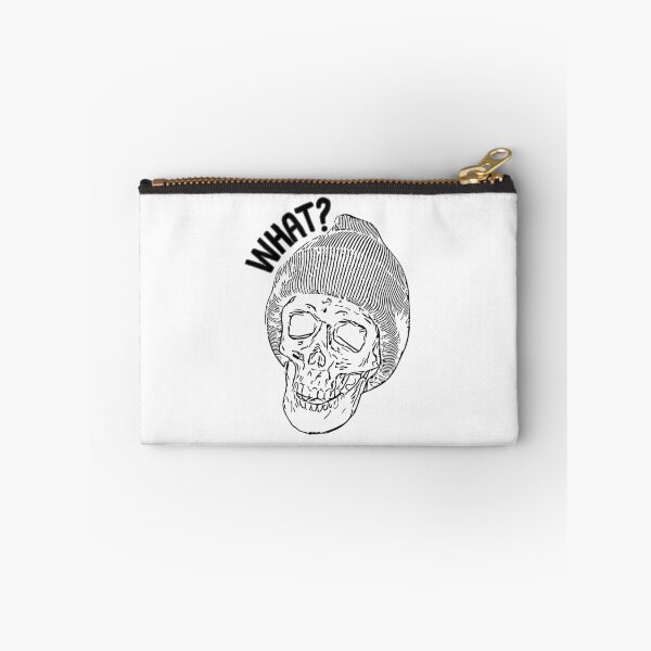 Item preview, Decoy Skeleton, What? (black design) designed and sold by Pencil on Paper CA.