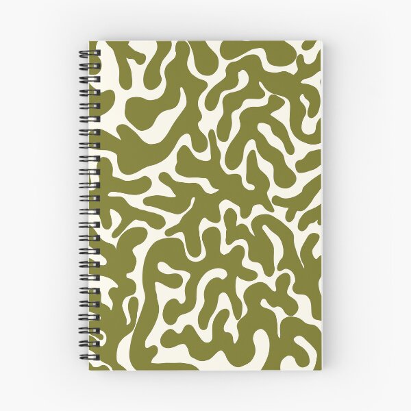 Item preview, Olive Green White Organic Camouflage Pattern designed and sold by artievarudzite.