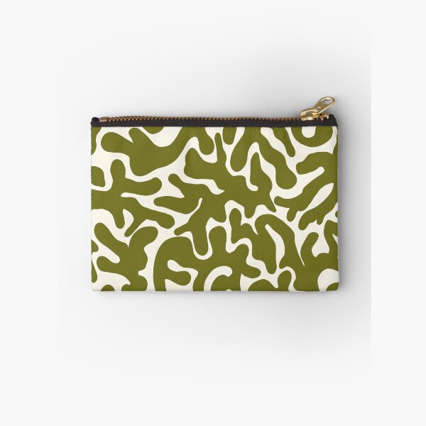 Item preview, Olive Green White Organic Camouflage Pattern designed and sold by artievarudzite.