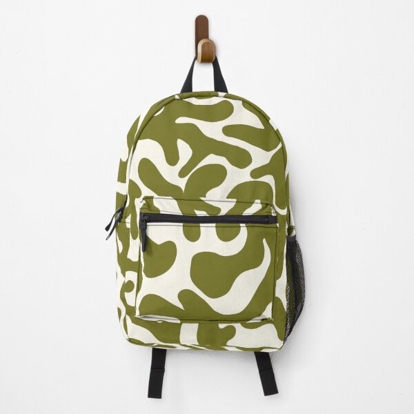 Item preview, Olive Green White Organic Camouflage Pattern designed and sold by artievarudzite.