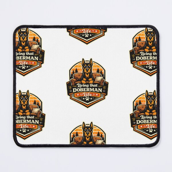 Item preview, Living That Doberman Life Doberman Gift designed and sold by WildVista.