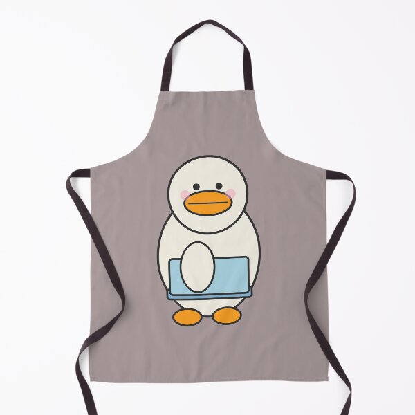 Item preview, A duck walking to work with a computer is amusing and funny. designed and sold by In-boutique.