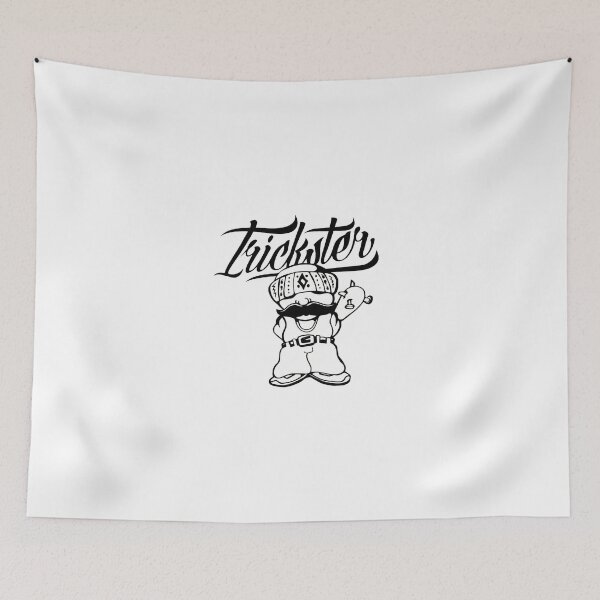 Item preview, Trickster Vintage Cholo Skater Mascot - Urban Streetwear Art designed and sold by 1001T-Shirt.