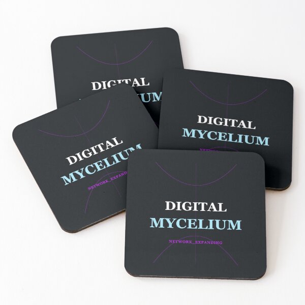 Item preview, Digital Mycelium Bio-Futurism Organic Network designed and sold by Mikidesign1988.
