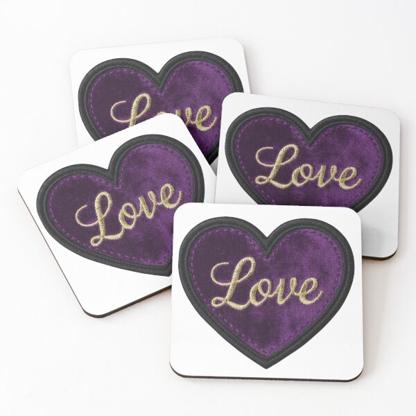 Item preview, Iron On Patches Love Sticker 12 designed and sold by DetourDgn.