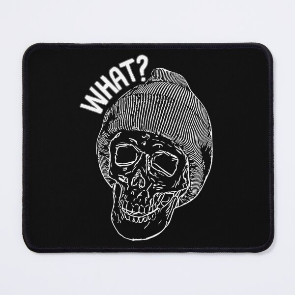 Item preview, Decoy Skeleton, What? (white design) designed and sold by Pencil on Paper CA.