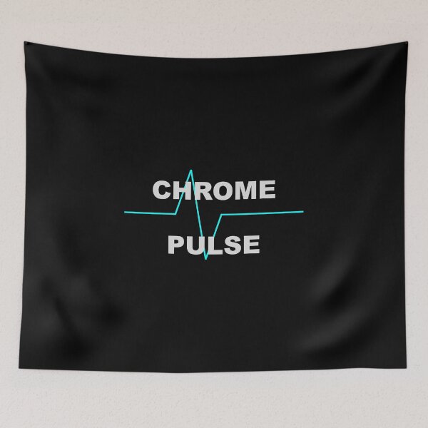 Item preview, Chrome Pulse Y2K Liquid Metal Heartbeat designed and sold by Mikidesign1988.