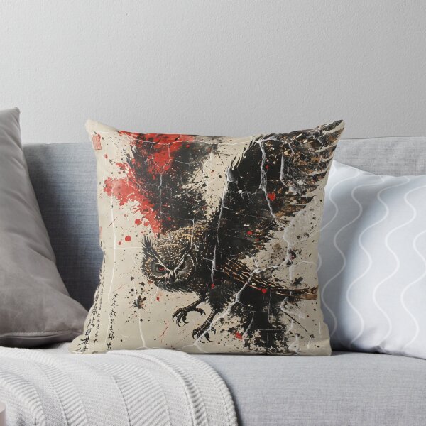 Item preview, art brush owl designed and sold by aliraweb.