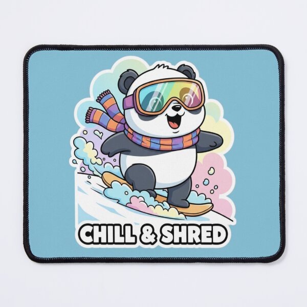 Item preview, Winter Sports Panda Chill Vibes designed and sold by PrintBreeze.