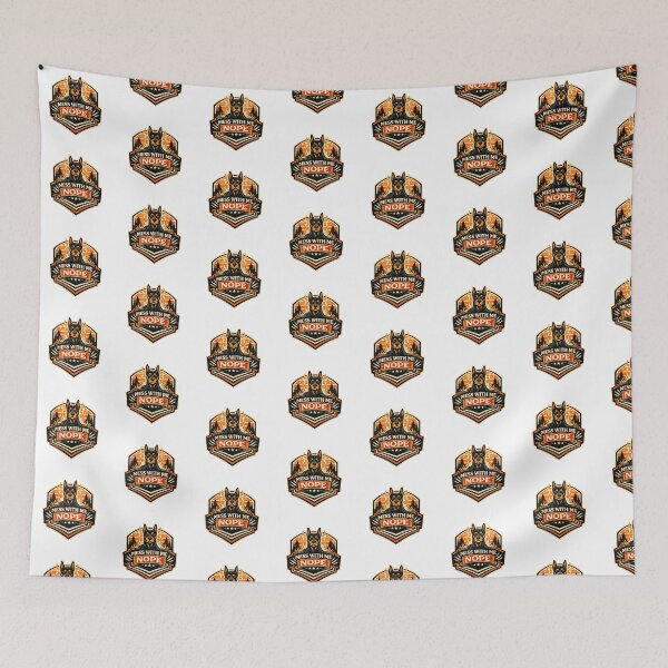 Item preview, Mess With Me Nope Funny Doberman Gift designed and sold by WildVista.