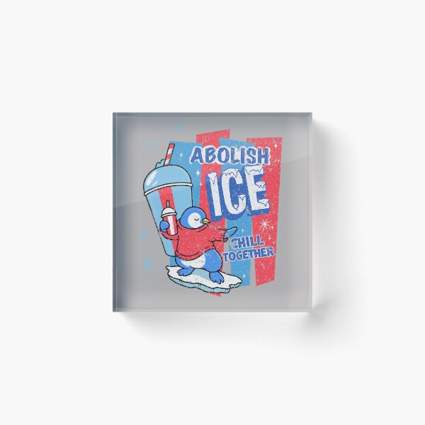 Item preview, Abolish The Ice Penguin Slush Drink Funny Summer Chill Mode designed and sold by GreggRoss.