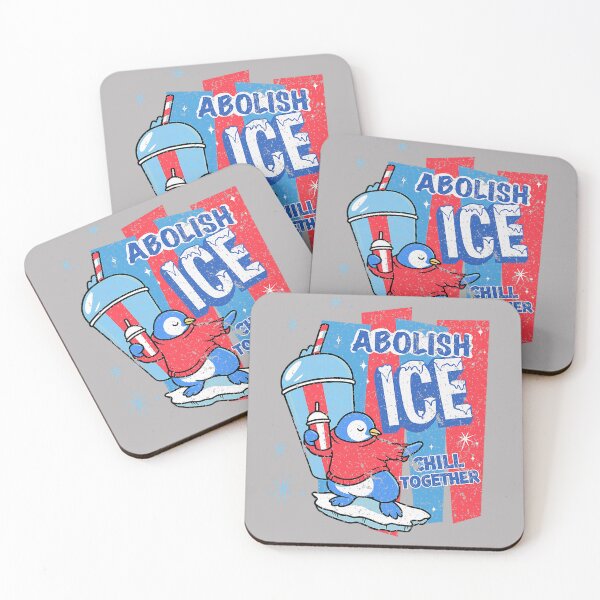 Item preview, Abolish The Ice Penguin Slush Drink Funny Summer Chill Mode designed and sold by GreggRoss.