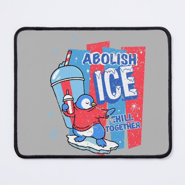 Item preview, Abolish The Ice Penguin Slush Drink Funny Summer Chill Mode designed and sold by GreggRoss.
