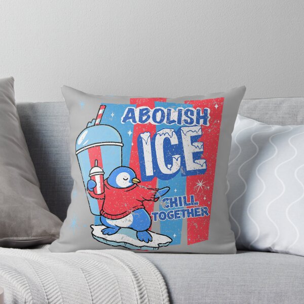 Item preview, Abolish The Ice Penguin Slush Drink Funny Summer Chill Mode designed and sold by GreggRoss.
