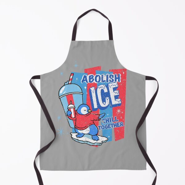 Item preview, Abolish The Ice Penguin Slush Drink Funny Summer Chill Mode designed and sold by GreggRoss.