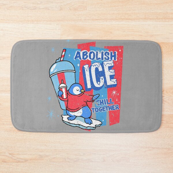 Item preview, Abolish The Ice Penguin Slush Drink Funny Summer Chill Mode designed and sold by GreggRoss.