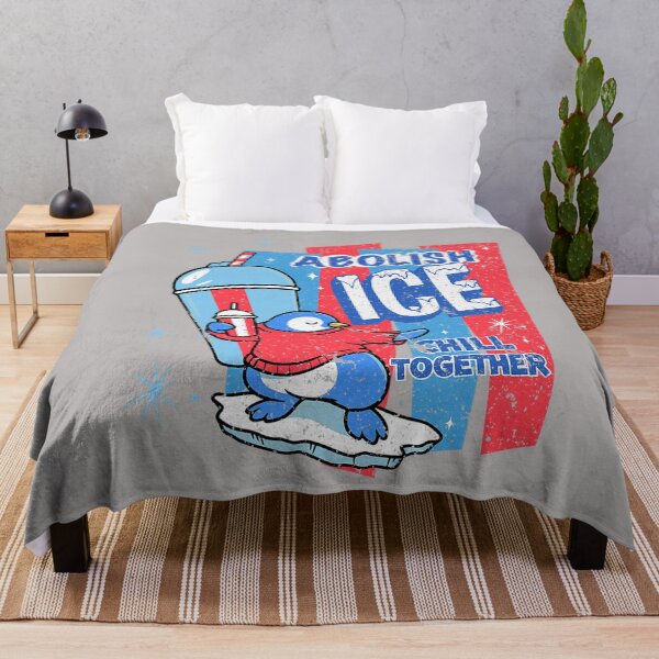 Item preview, Abolish The Ice Penguin Slush Drink Funny Summer Chill Mode designed and sold by GreggRoss.