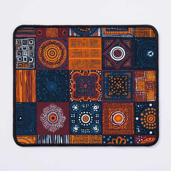 Item preview, Aboriginal Inspired Art - Tribal Tile designed and sold by GrinGalore.