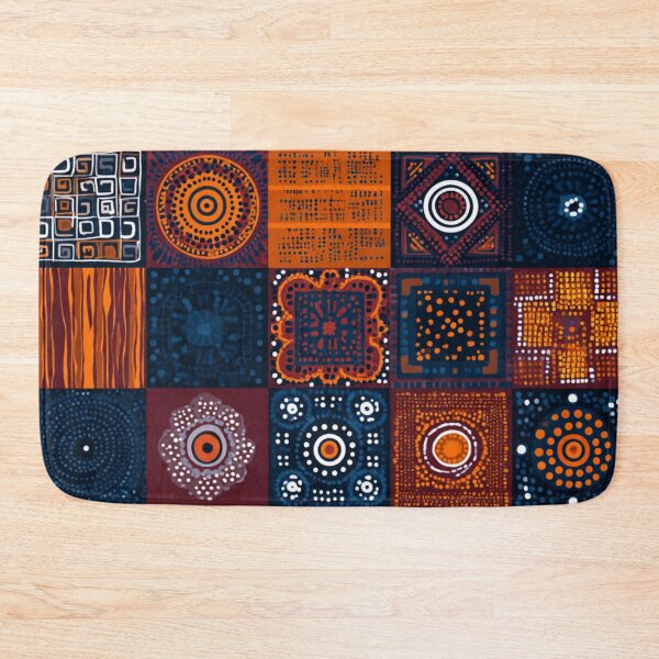 Item preview, Aboriginal Inspired Art - Tribal Tile designed and sold by GrinGalore.