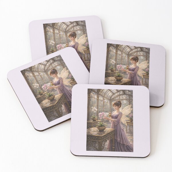 Item preview, Enchanted Greenhouse — The Orchid Tender designed and sold by Novel Works Studio.