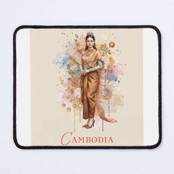 Item preview, Cambodia – Heritage and Elegance designed and sold by ForeverPrintsOK.