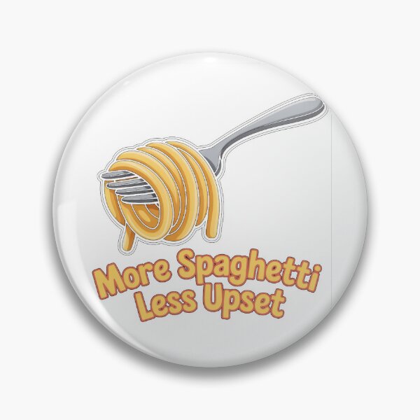 Artikelvorschau, Mehr Spaghetti, weniger Ärger – für Spaghetti-Fans auf einem T-Shirt, als Geschenk und als Aufkleber. entworfen und verkauft von JaroCreates.