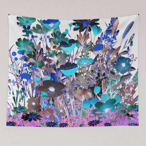 Artikelvorschau, beauty colorful wildflower night entworfen und verkauft von stroksetoo.