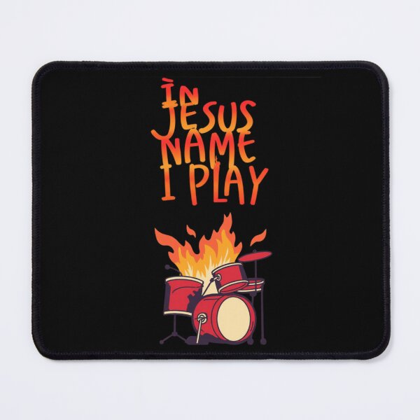 Item preview, In Jesus Name I play Drummer designed and sold by Jusiasw.