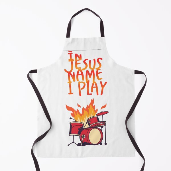 Item preview, In Jesus Name I play Drummer designed and sold by Jusiasw.