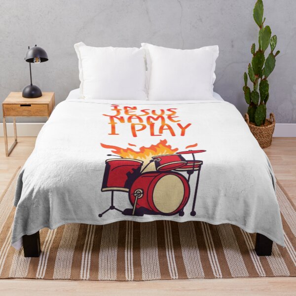 Item preview, In Jesus Name I play Drummer designed and sold by Jusiasw.