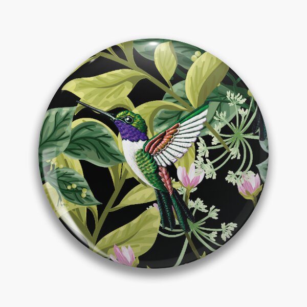 Item preview, hummingbird fabric designed and sold by Tania Uvalle.