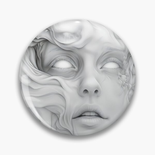 Item preview, Surreal Marble Spirit Woman With Flowing Forms designed and sold by Shoot-The-Moon.