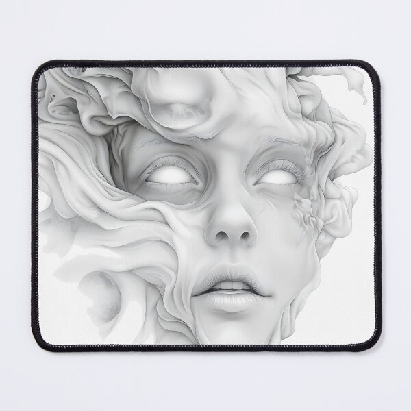Item preview, Surreal Marble Spirit Woman With Flowing Forms designed and sold by Shoot-The-Moon.